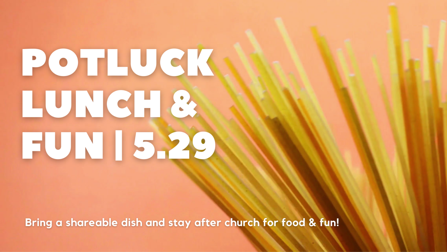 Potluck @ Journey Fellowship Church | Denton | Texas | United States